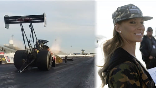 Leah Pritchett's 11,000hp Top Fuel Dragster testing